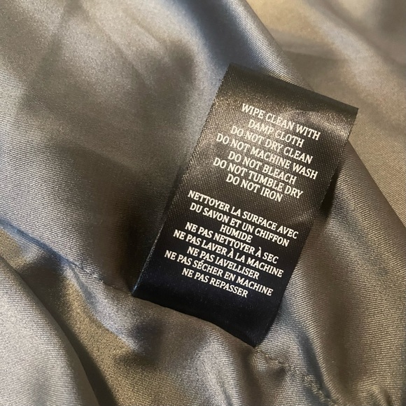 Blank NYC Vegan Leather Jacket Grey Size S - Picture 6 of 7